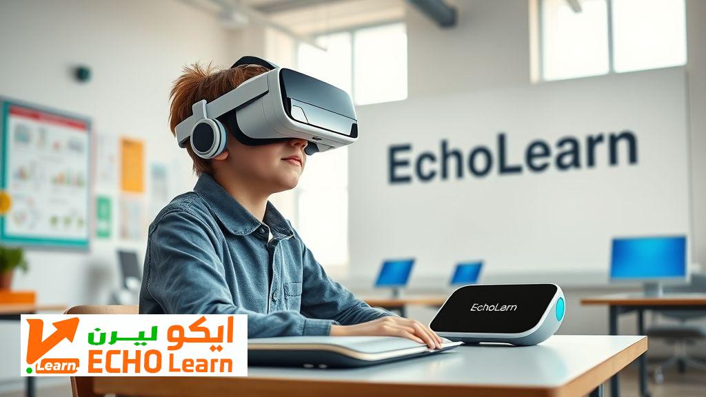 طالب يستخدم الواقع الافتراضي في التعليم 2025